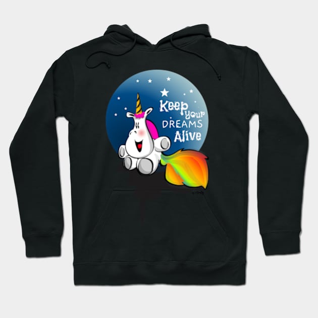 Keep your dreams alive Hoodie by eSeaty